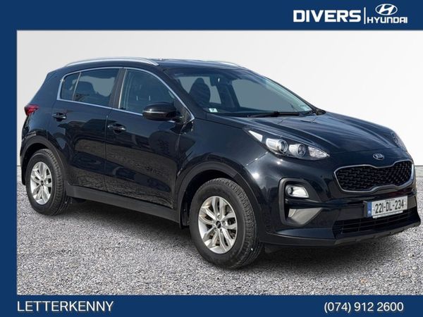Kia Sportage MPV, Diesel Hybrid, 2022, Black