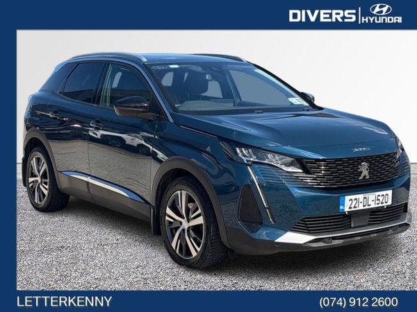 Peugeot 3008 MPV, Diesel, 2022, Blue