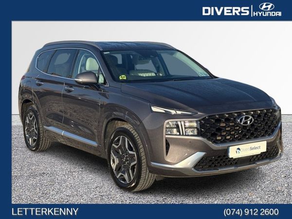 Hyundai Santa Fe Estate, Petrol Plug-in Hybrid, 2022, Grey