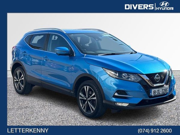 Nissan Qashqai Hatchback, Diesel, 2018, Blue
