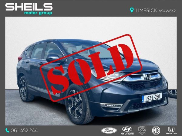 Honda CR-V SUV, Petrol Hybrid, 2019, Blue