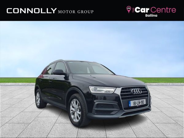 Audi Q3 SUV, Diesel, 2018, Black