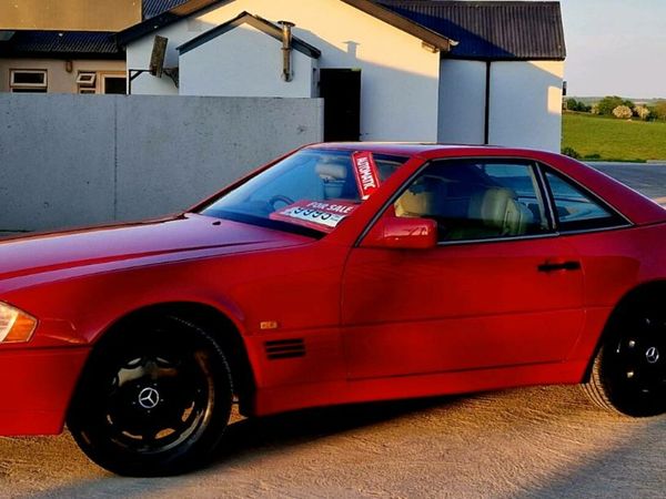 Mercedes-Benz 280 Coupe, Petrol, 1995, Red