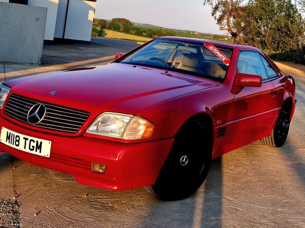 Mercedes-Benz 280 Coupe, Petrol, 1995, Red