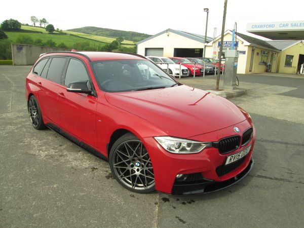 BMW 3-Series Estate, Diesel, 2015, Red