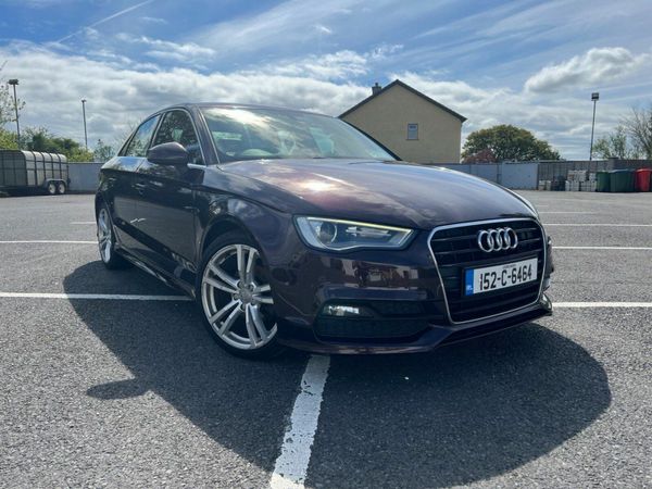 Audi A3 Saloon, Diesel, 2015, Red