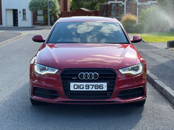 Audi A6 Saloon, Diesel, 2011, Red