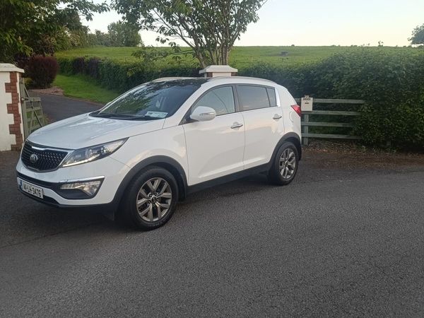 Kia Sportage SUV, Diesel, 2014, White