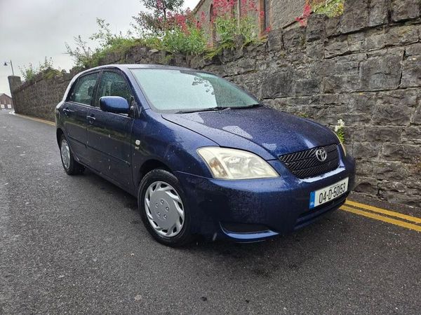 Toyota Corolla Hatchback, Petrol, 2004, Blue