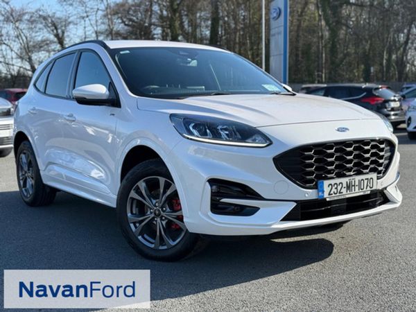Ford Kuga SUV, Petrol Plug-in Hybrid, 2023, White