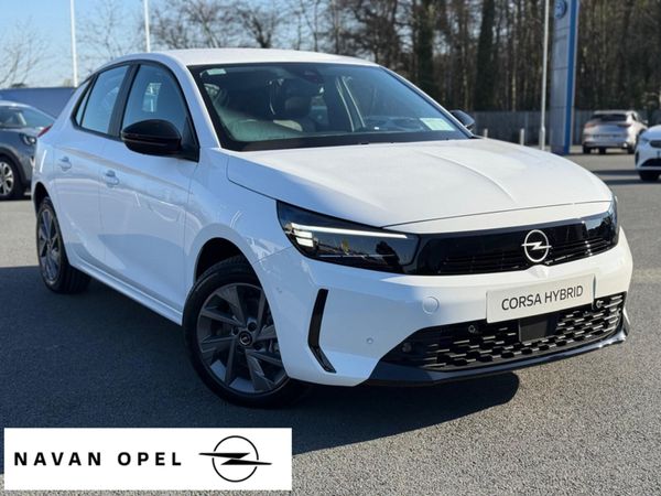 Opel Corsa Hatchback, Petrol Hybrid, 2025, White