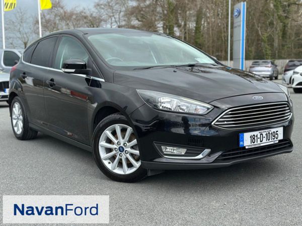 Ford Focus Hatchback, Diesel, 2018, Black