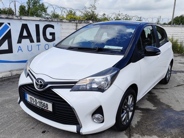 Toyota Yaris Hatchback, Petrol, 2017, White