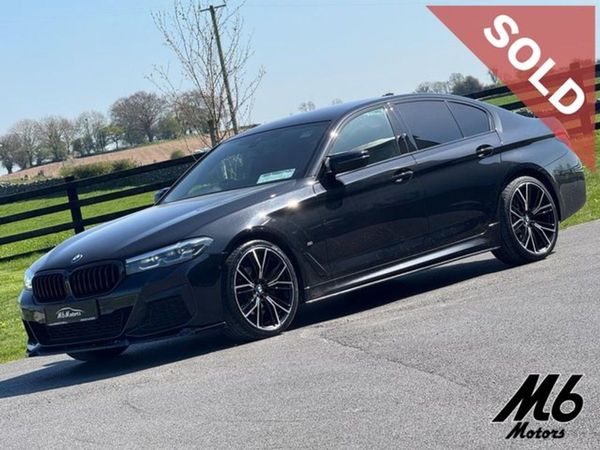 BMW 5-Series Saloon, Diesel, 2022, Black
