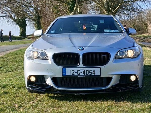 BMW 5-Series Saloon, Diesel, 2012, Silver