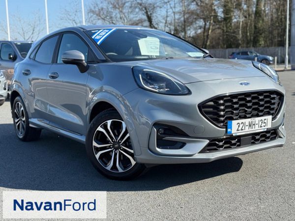 Ford Puma SUV, Petrol Hybrid, 2022, Silver