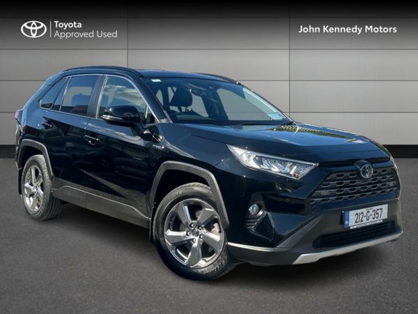 Toyota RAV4 SUV, Petrol Hybrid, 2021, Black