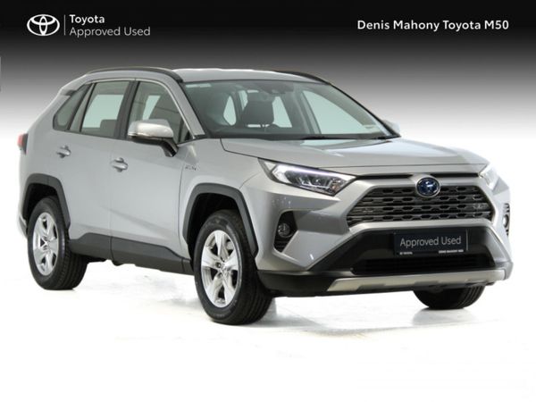Toyota RAV4 SUV, Petrol Hybrid, 2021, Grey