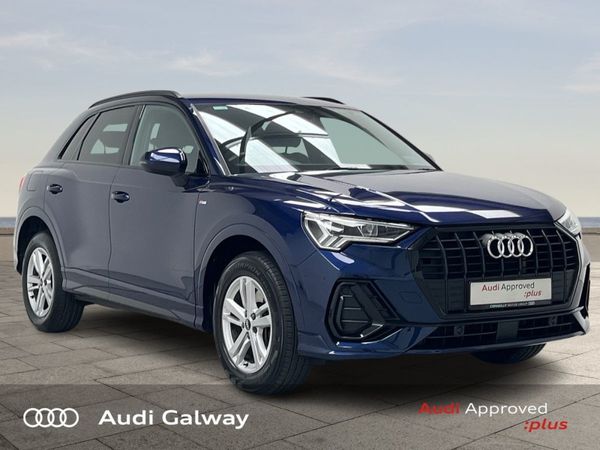 Audi Q3 SUV, Petrol Plug-in Hybrid, 2022, Blue