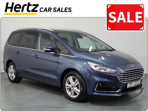 Ford Galaxy MPV, Petrol Hybrid, 2022, Blue