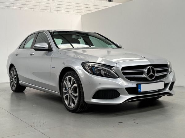 Mercedes-Benz C-Class Saloon, Petrol Plug-in Hybrid, 2017, Silver