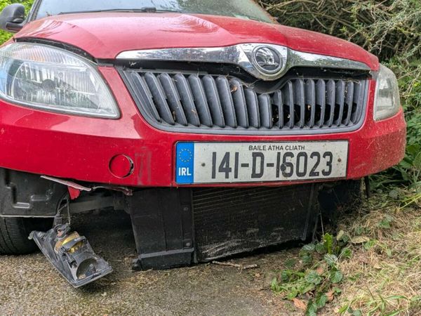 Skoda Fabia Hatchback, Petrol, 2014, Red