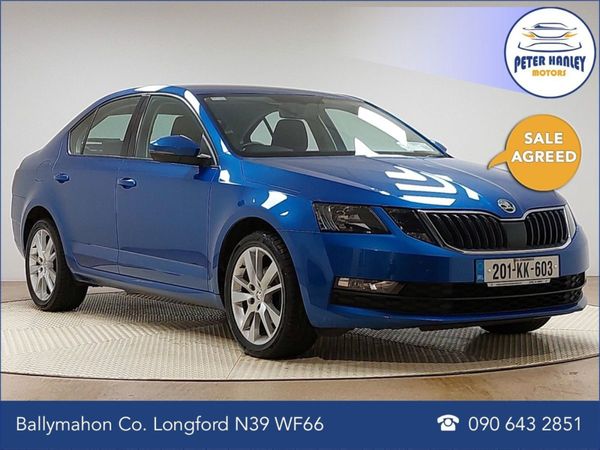 Skoda Octavia Saloon, Diesel, 2020, Blue