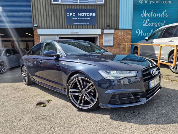 Audi A6 Saloon, Diesel, 2017, Blue