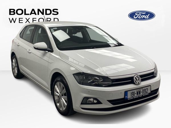 Volkswagen Polo Hatchback, Petrol, 2019, White