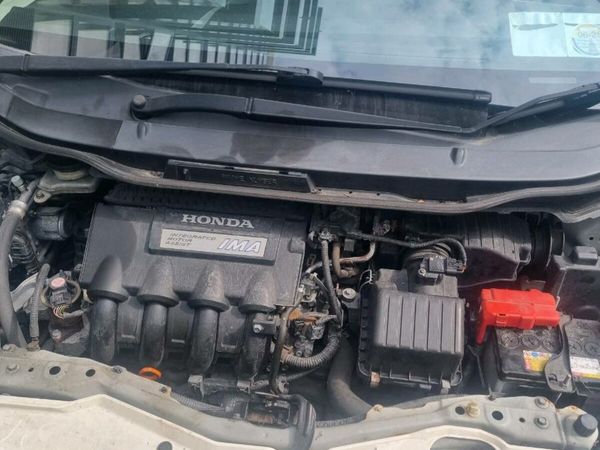 Honda Fit Hatchback, Petrol Hybrid, 2013, White