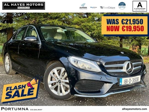 Mercedes-Benz C-Class Saloon, Diesel, 2018, Black