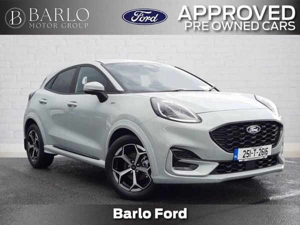Ford Puma Crossover, Petrol Hybrid, 2025, Grey