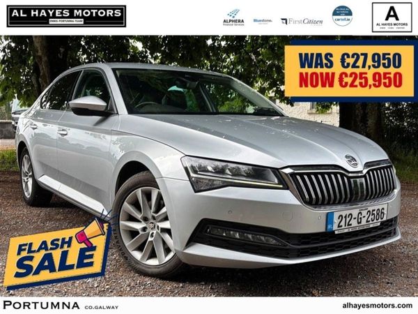 Skoda Superb Saloon, Diesel, 2021, Silver