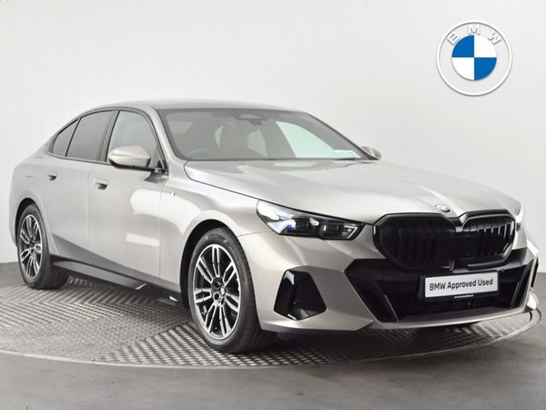BMW 5-Series Saloon, Petrol Hybrid, 2025, Grey