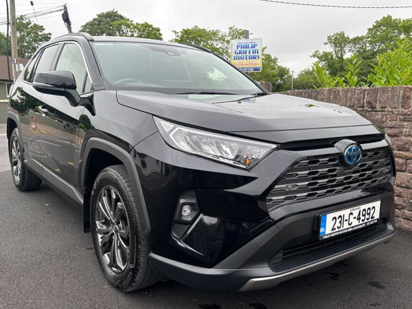 Toyota RAV4 SUV, Petrol Hybrid, 2023, Black