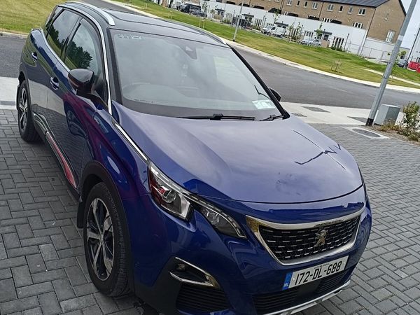Peugeot 3008 SUV, Diesel, 2017, Blue