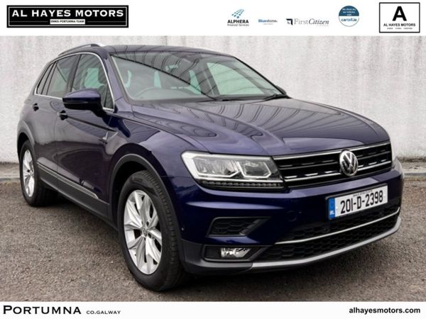 Volkswagen Tiguan SUV, Diesel, 2020, Blue