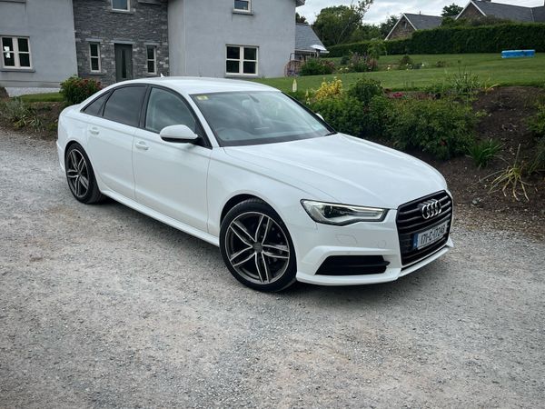 Audi A6 Saloon, Diesel, 2017, White