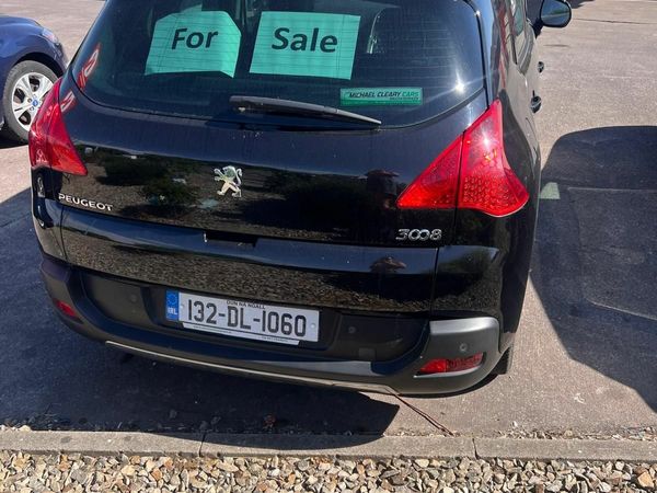 Peugeot 3008 Hatchback, Diesel, 2013, Black