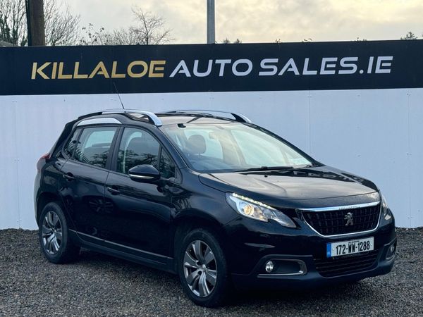 Peugeot 2008 Hatchback, Petrol, 2017, Black