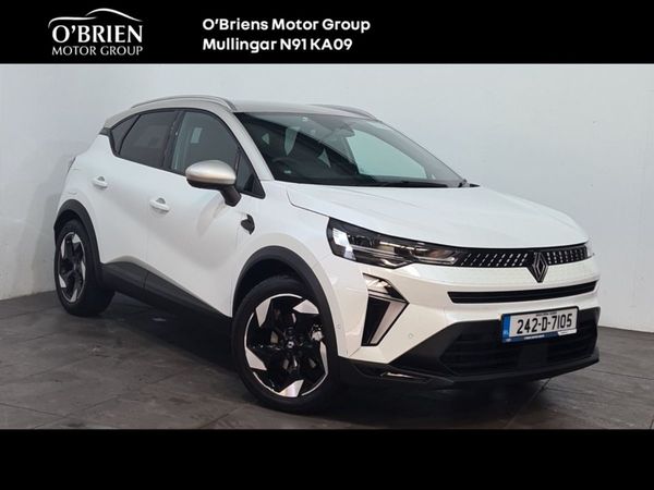 Renault Captur Hatchback, Petrol Hybrid, 2024, White
