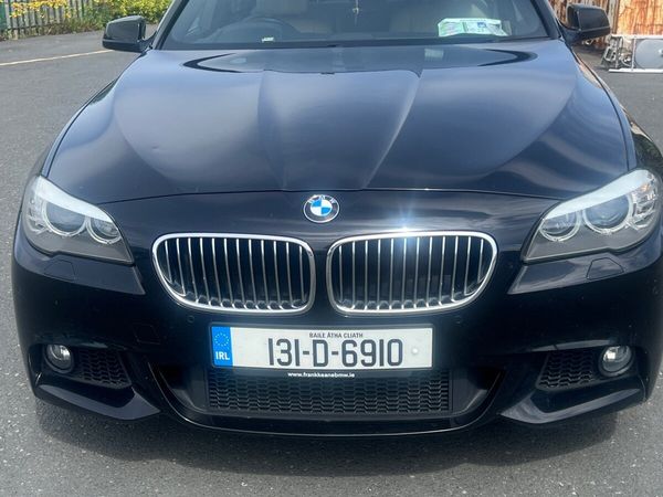 BMW 5-Series Saloon, Diesel, 2013, Black