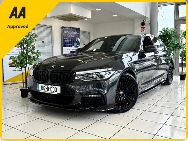 BMW 5-Series Saloon, Diesel, 2018, Grey