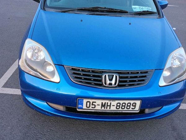 Honda Civic Hatchback, Petrol, 2005, Blue