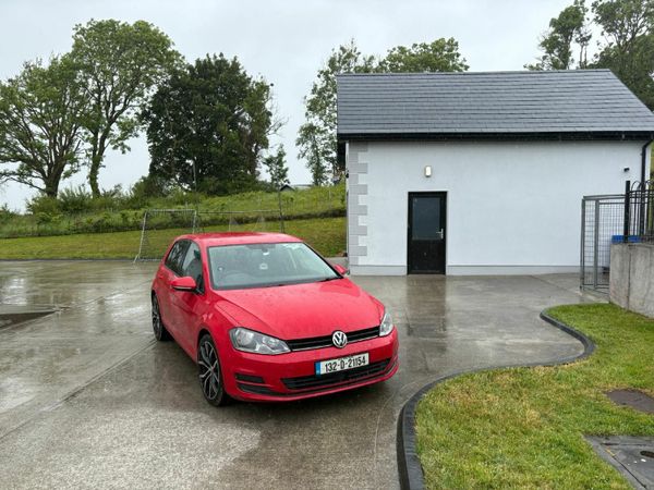 Volkswagen Golf Hatchback, Diesel, 2013, Red