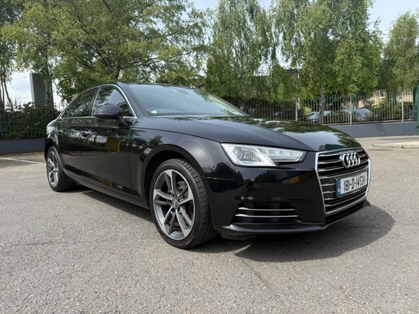 Audi A4 Saloon, Petrol, 2018, Black