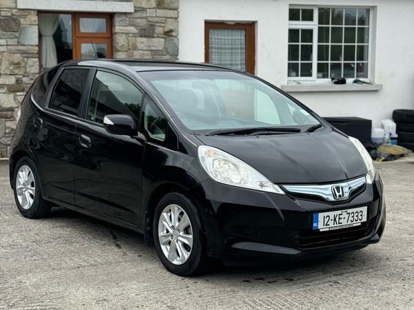Honda Fit Hatchback, Petrol Hybrid, 2012, Black