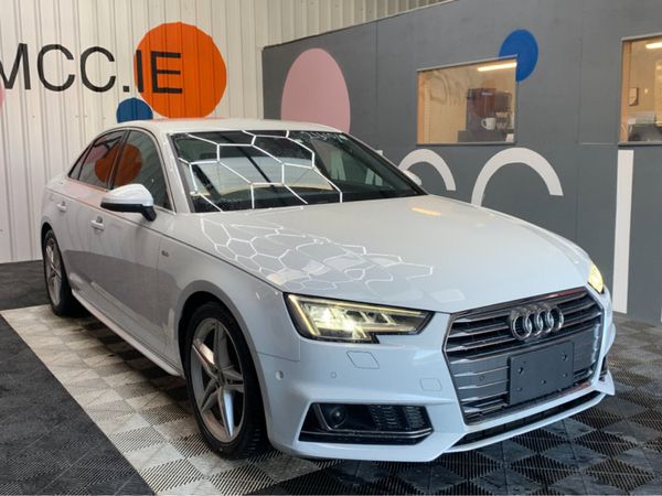 Audi A4 Saloon, Petrol, 2018, White