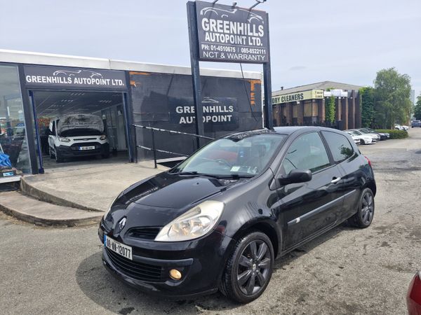 Renault Clio Hatchback, Petrol, 2008, Black