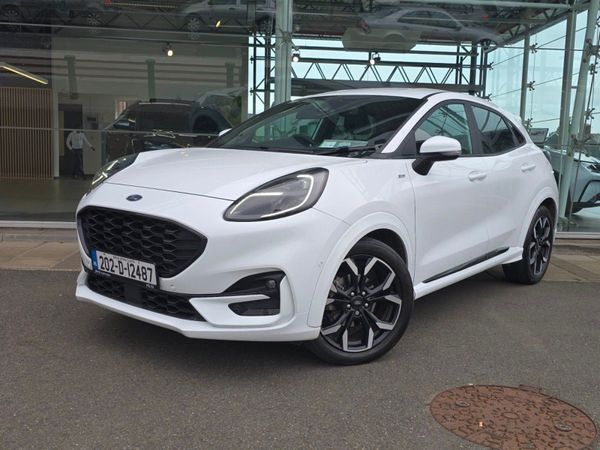 Ford Puma Hatchback, Petrol Hybrid, 2020, White
